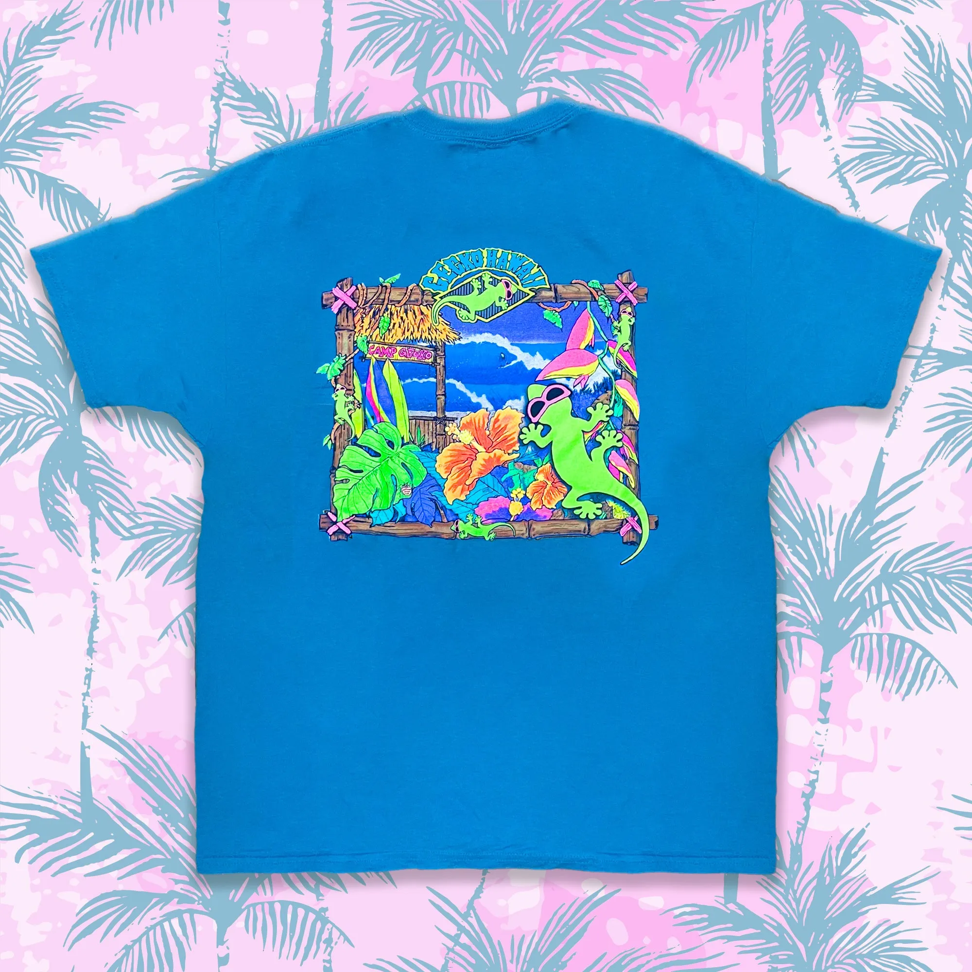 Camp Gecko '89 - Retro Royal Blue