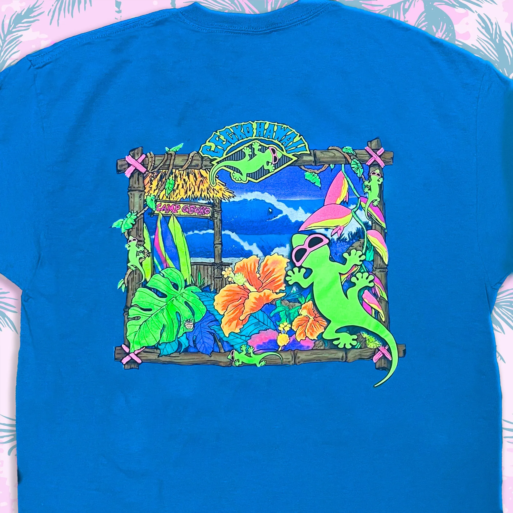 Camp Gecko '89 - Retro Royal Blue