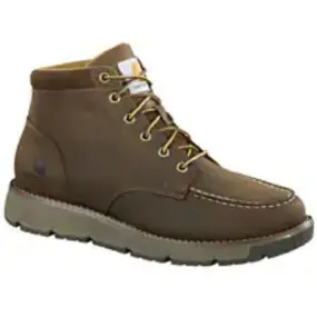 Carhartt Men's Millbrook Soft Toe WP Moc Toe Work Boot -Brown- FM5010-M