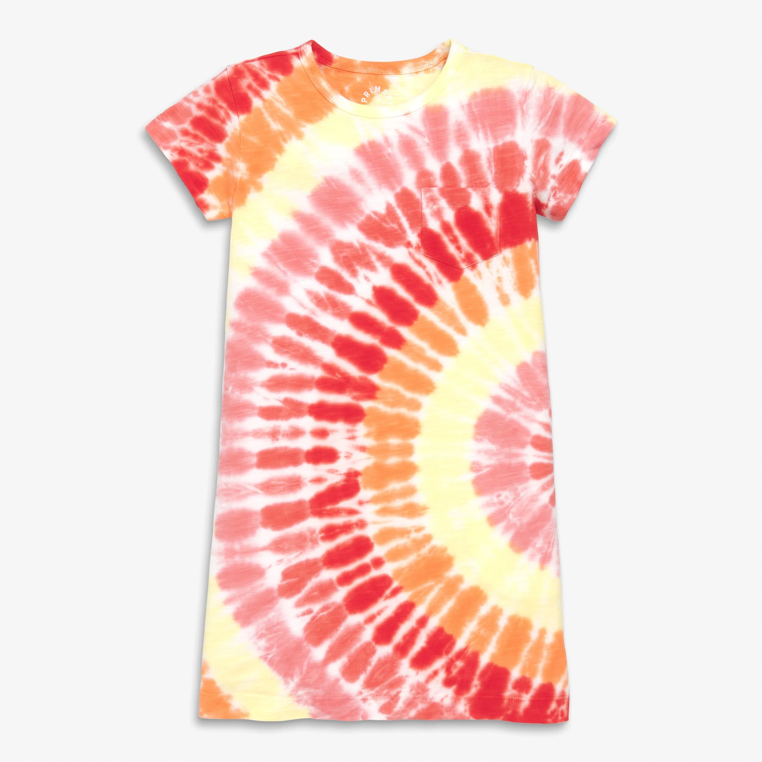 Clearance t-shirt dress in tie-dye