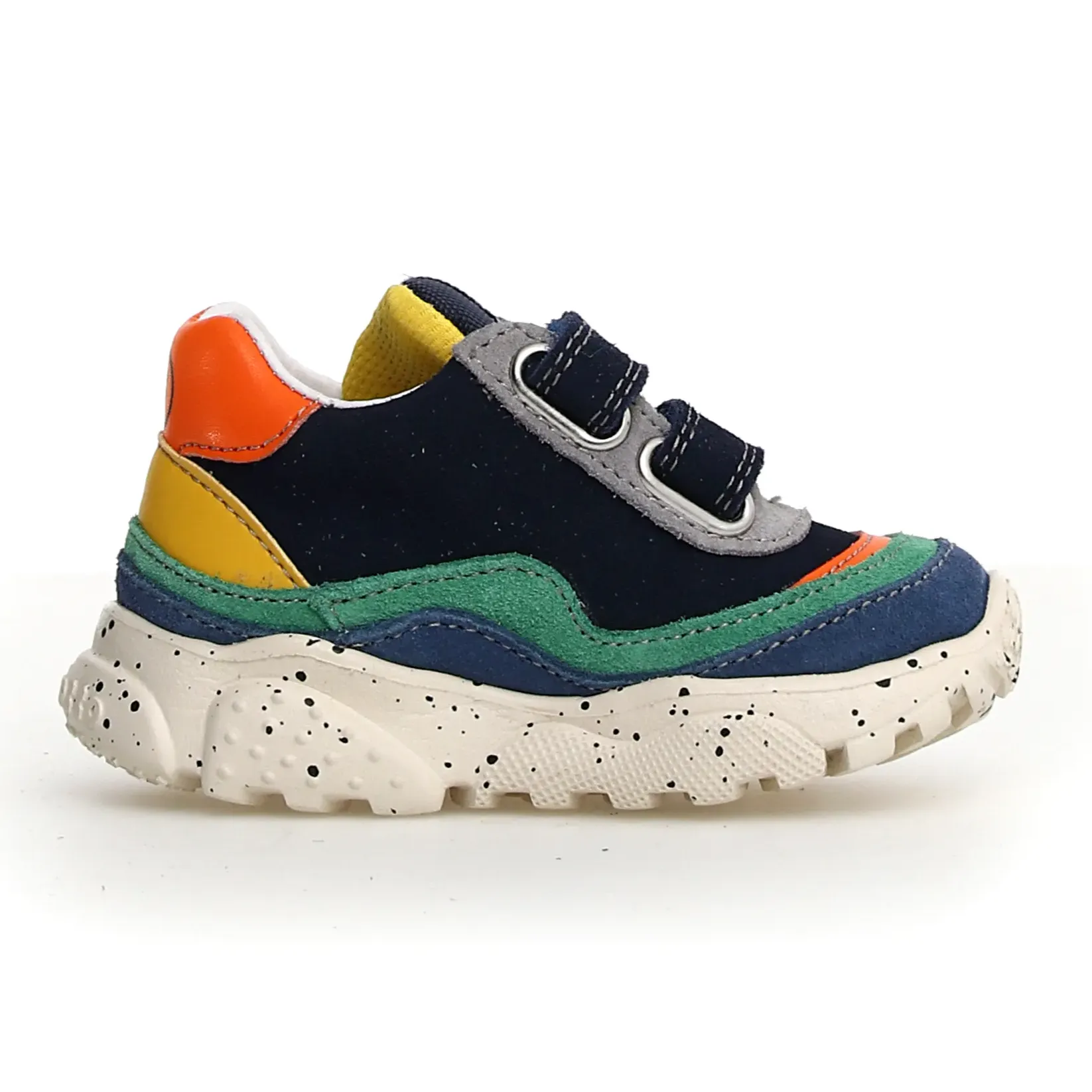 Falcotto Amantea Vl Boy's and Girl's Sneakers - Navy/Azure/Green