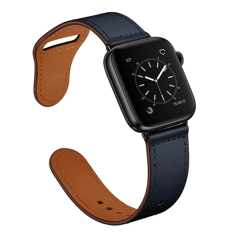 Genuine Leather Strap for Apple Watch