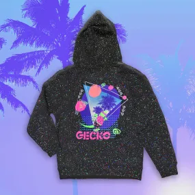 GITD SPLATTER Hoodie - Saved By The Gecko - Limited Edition