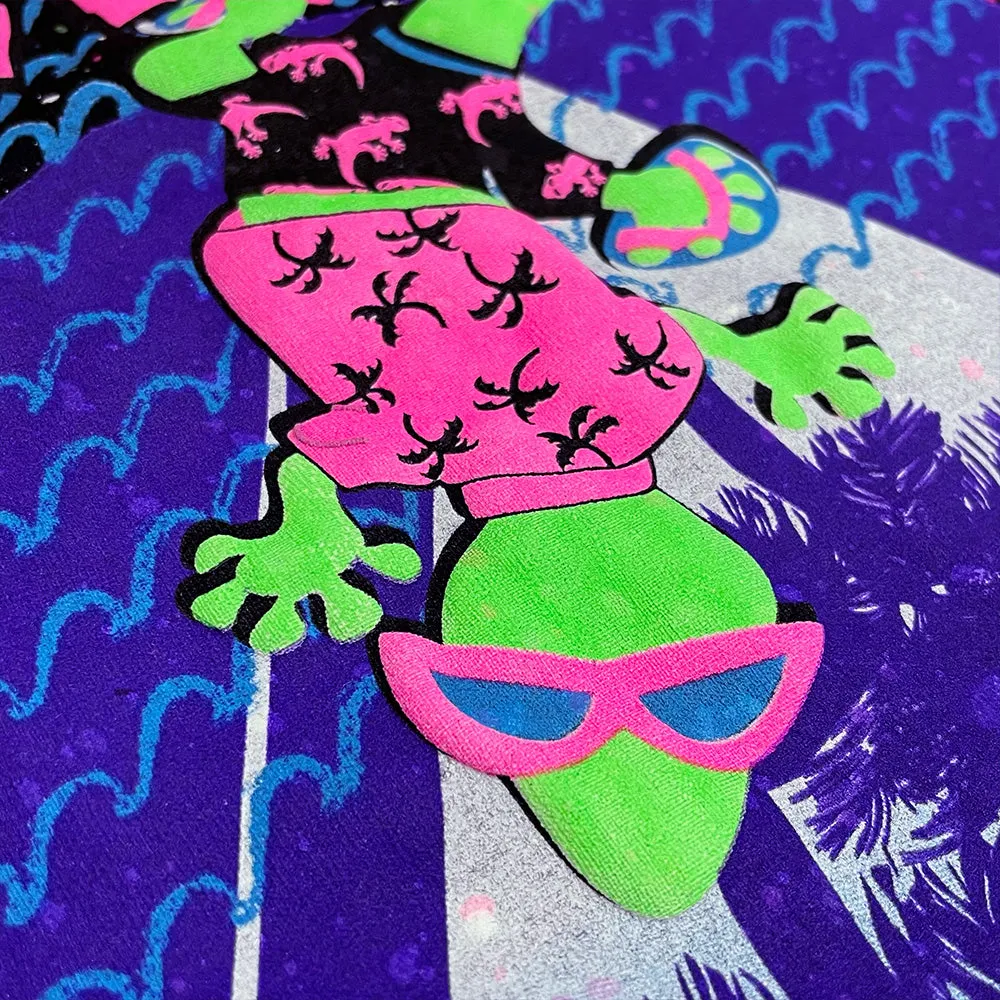 GITD SPLATTER Hoodie - Saved By The Gecko - Limited Edition