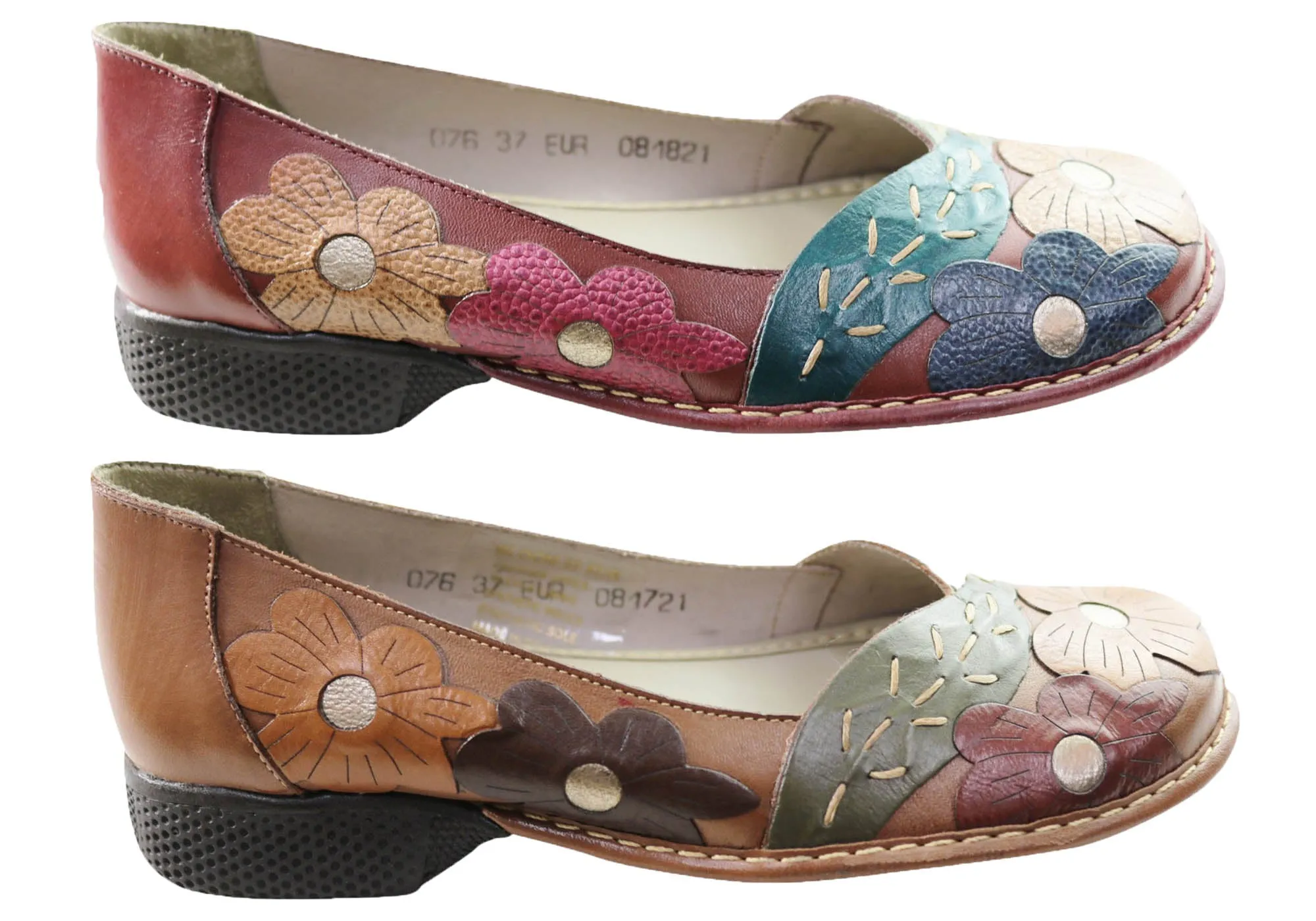 J Gean Bloom Womens Comfortable Leather Shoes Made In Brazil