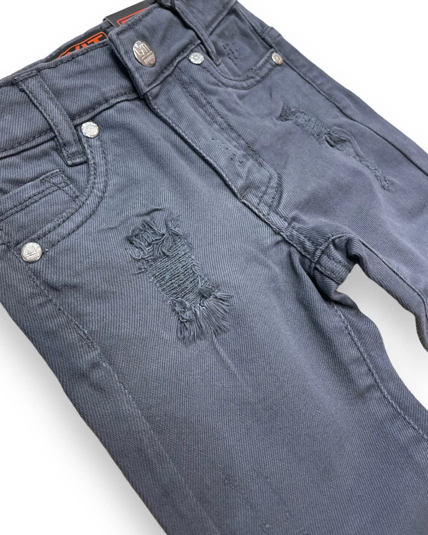 Kid’s Lightly Distressed Denim