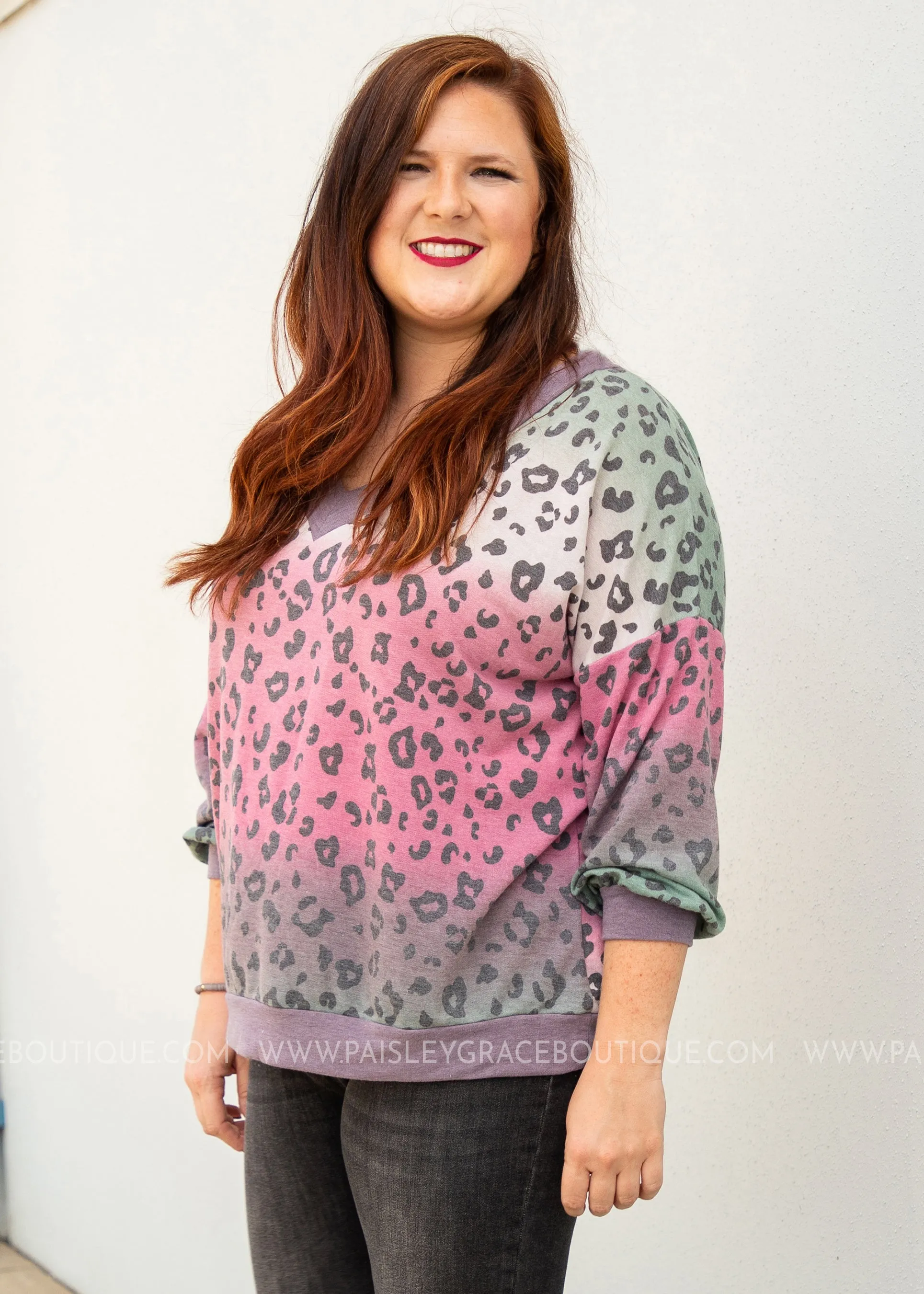 Living In Leopard Top  - FINAL SALE