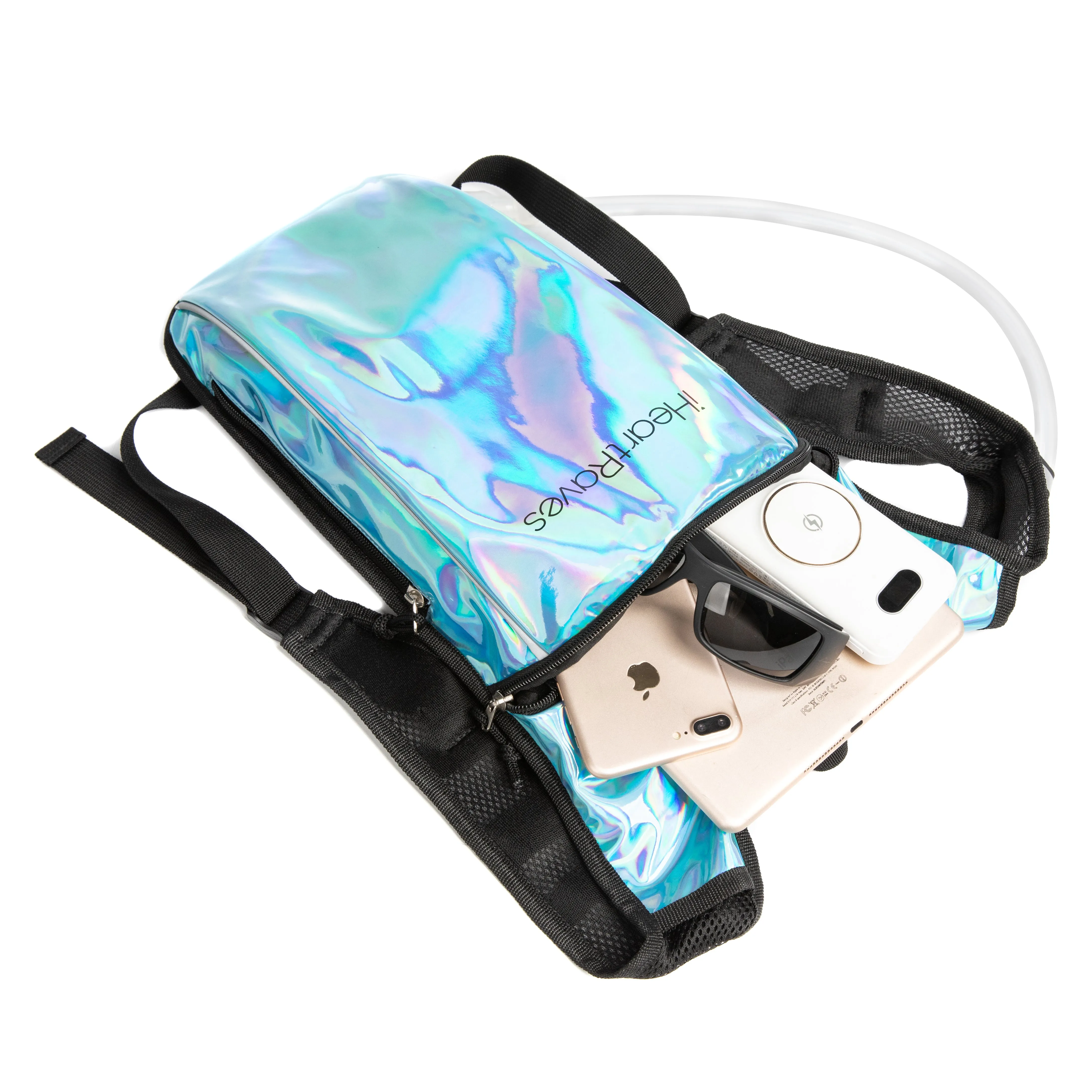 Main Character Moment Silver Holo Hydration Pack