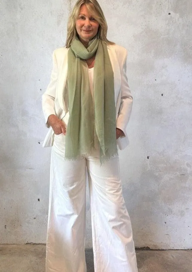 Matcha Cashmere Scarf