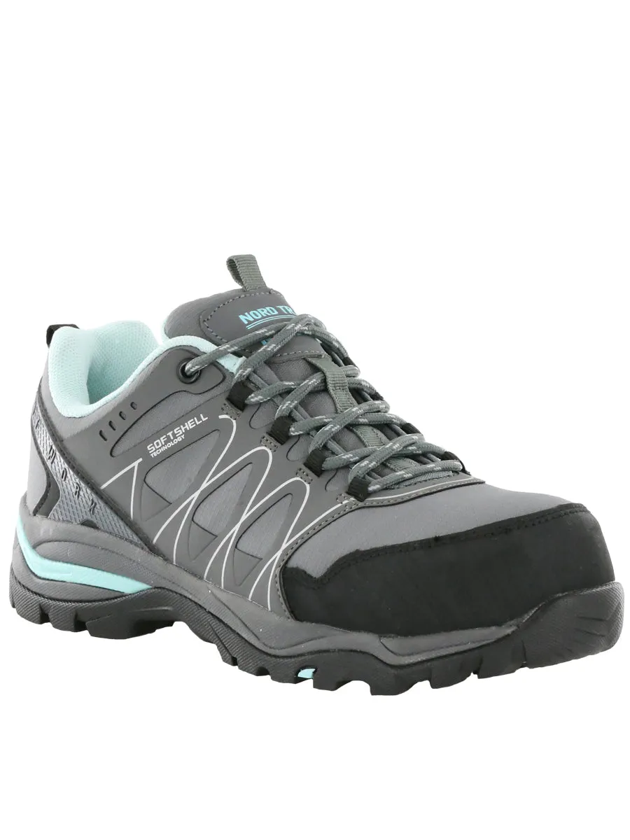 NT Work Women's Michelle Charcoal Composite Toe Athletic Work Shoe