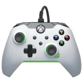 PDP Neon White Wired Controller for Xbox