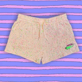 Peaches & Cream GITD SPLATTER Shorts