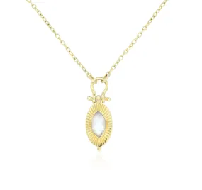 Radiance Moonstone Gold Necklace