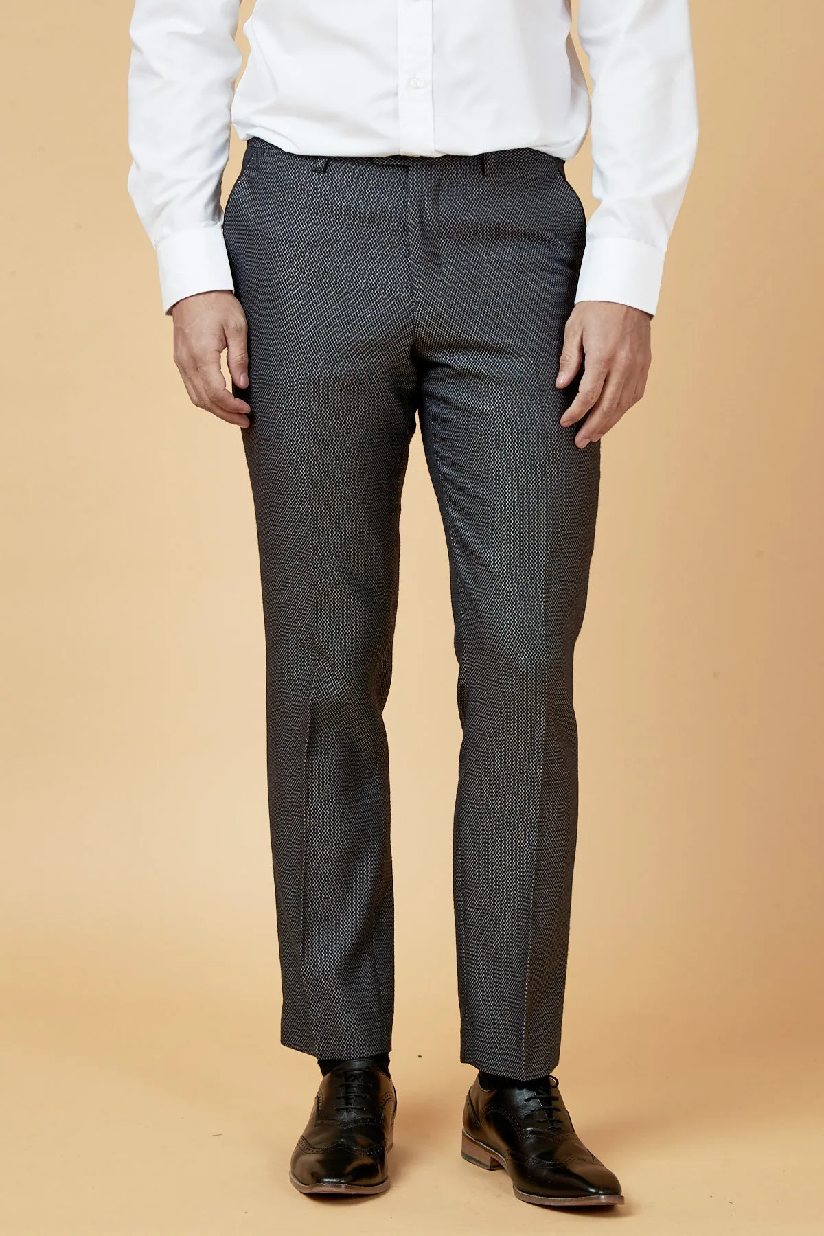 SPENCER - Charcoal Grey Trousers