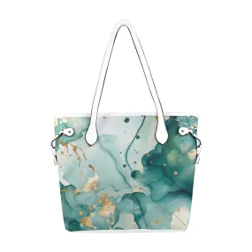 Splash Clover Canvas Tote Bag